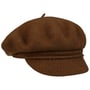 Casquette Gavroche Uni Wool by Barascon marron