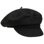 Casquette Gavroche Uni Wool by Barascon noir