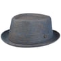 Chapeau en Lin Classic Pork Pie by Lierys bleu
