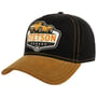 Casquette Cord Peak Garage by Stetson noir-jaune