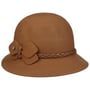 Chapeau avec Bande de Cuir Manuleja by Lierys beige