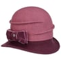 Chapeau en Laine Foulée Oretka Twotone by Lierys parme