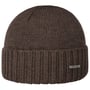 Bonnet à Revers Norham Merino by Stetson marron foncé