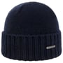 Bonnet à Revers Norham Merino by Stetson bleu foncé