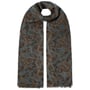 Écharpe en Laine Belsay Paisley by Stetson marron-gris