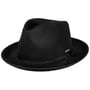 Chapeau en Laine Edmore Player by Stetson noir
