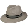 Chapeau en Paille Denrick Bogart by bugatti gris