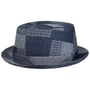 Chapeau Denim Patchwork Pork Pie by Lierys denim