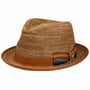 Chapeau de Raphia Chrochet Player by Lierys marron