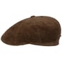 Casquette 8 Panel Carson Cord by Stetson marron foncé