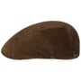 Casquette Plate Curson Cord Driver by Stetson marron foncé
