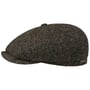 Casquette Hatteras Dark Herringbone by Stetson olive-moucheté