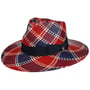 Chapeau Panama Big Brim Tricolour by Lierys bleu-rouge