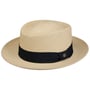 Chapeau Panama Medium Brim Pork Pie by Lierys nature-bleu