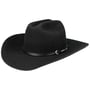 Chapeau Western Laramie Wool by Stetson noir