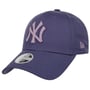 Casquette 9Forty WMNS Metallic Yankees by New Era lilas