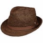 Chapeau de Raphia Danrio Trilby by Lierys marron