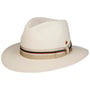 Chapeau Panama Menton Striped Band by Mayser blanc crème-beige