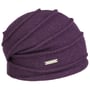 Bonnet en Laine Foulée Uni Headsock by Seeberger prune