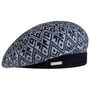 Béret en Laine Lucona by Seeberger bleu foncé