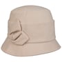 Chapeau Cloche en Velours Milleraies by Seeberger beige