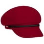 Casquette Gavroche Uni Fine Cord by Seeberger rouge