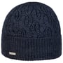 Bonnet à Revers Landesta by Seeberger bleu foncé