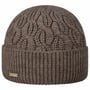 Bonnet à Revers Landesta by Seeberger taupe