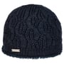 Bonnet en Tricot Landesta by Seeberger bleu foncé