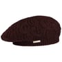 Béret en Tricot Uni by Seeberger bordeaux