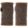 Chauffe-Poignets en Tricot Cable Knit by Seeberger taupe