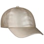 Casquette Uni Faux Leather by Seeberger beige