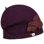 Bonnet en Laine Foulée Lindola by bedacht prune