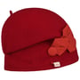 Bonnet en Laine Foulée Lindola by bedacht rouge
