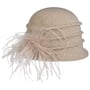 Chapeau en Laine Foulée Vandea by bedacht beige