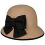Chapeau Cloche Big Bow by bedacht beige