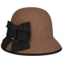 Chapeau Cloche Big Bow by bedacht châtain