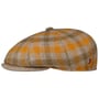 Casquette Napoli Wool Check by Alfonso D'Este beige