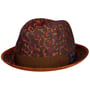 Chapeau Motif Animal Player by Alfonso D'Este orange
