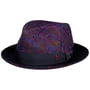 Chapeau en Laine Bendrick Fedora by Alfonso D'Este lilas