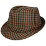 Chapeau Classic Check Trilby by Alfonso D'Este beige