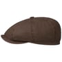 Casquette Hatteras Classic Cotton by Stetson marron foncé