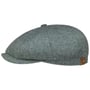 Casquette Hatteras en Soie by Stetson vert-bleu