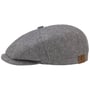 Casquette Hatteras en Soie by Stetson bleu-blanc
