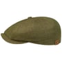 Casquette Hatteras en Lin by Stetson vert foncé
