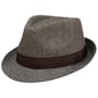 Chapeau en Tissu Herringbone Classic by Lipodo beige-marron