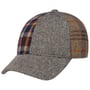 Casquette Ganter Patchwork by Lipodo gris-bleu