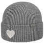 Bonnet Extra Fine Merino Heart by Lierys gris