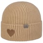 Bonnet Extra Fine Merino Heart by Lierys beige