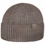 Bonnet en Tricot Merino Doubleface by Lierys beige